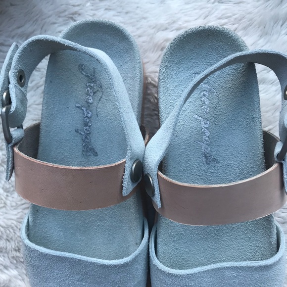 Free People Little Rock Flatform Leather Sandals - Picture 6 of 7